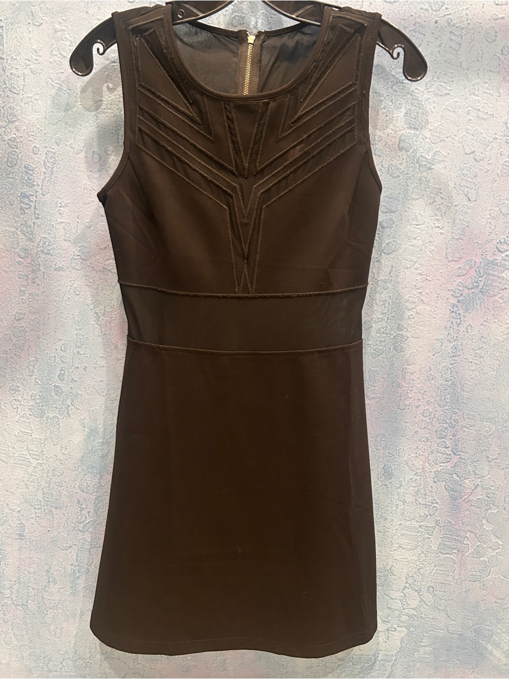 Classic Black Sleeveless Sheath Dress